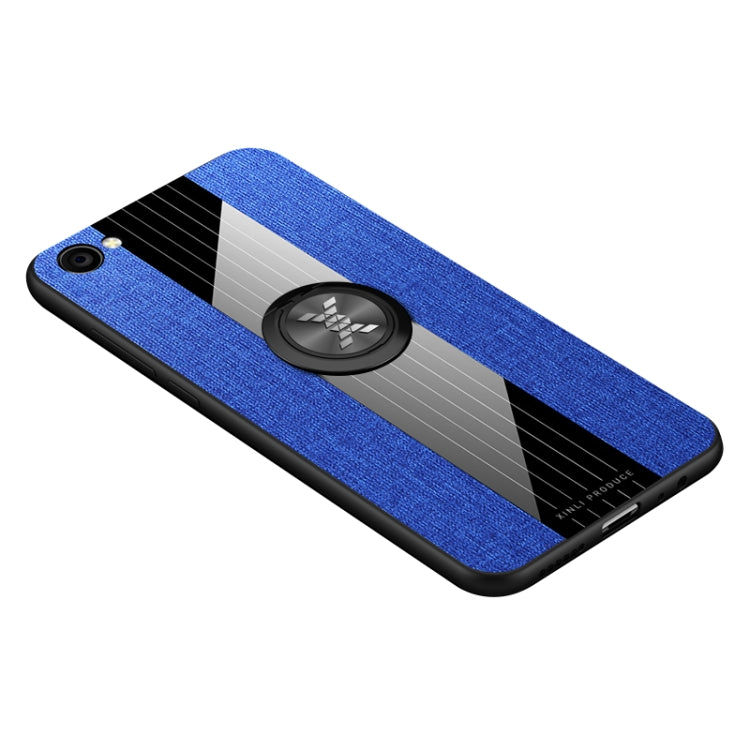 XINLI Stitching Cloth Textue Shockproof TPU Protective Case with Ring Holder, For Vivo V11i / Z3i, For Vivo X9, For Vivo X9 Plus, For Vivo X9s Plus