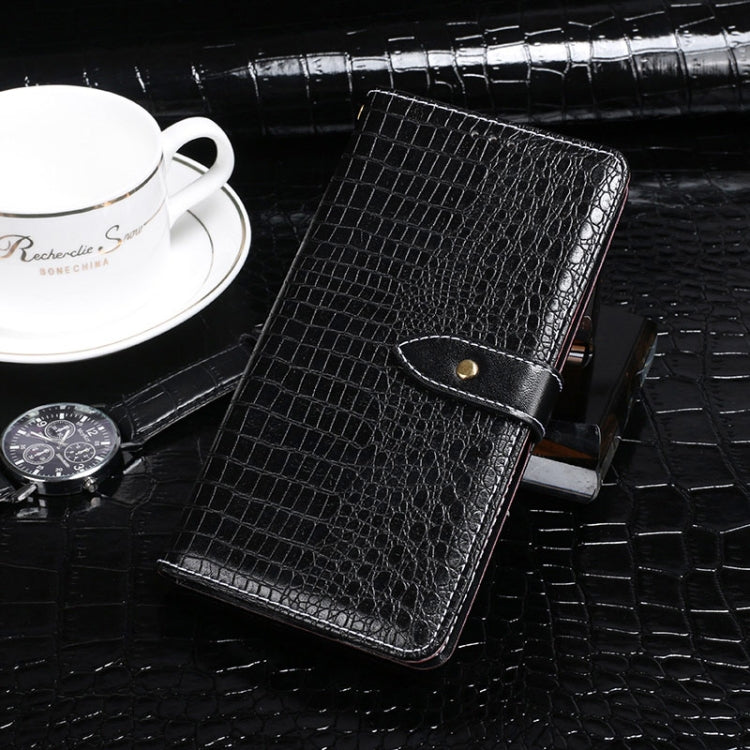 idewei Crocodile Texture Horizontal Flip Leather Case with Holder & Card Slots & Wallet, For TCL 10 5G, For vivo X60 Pro+