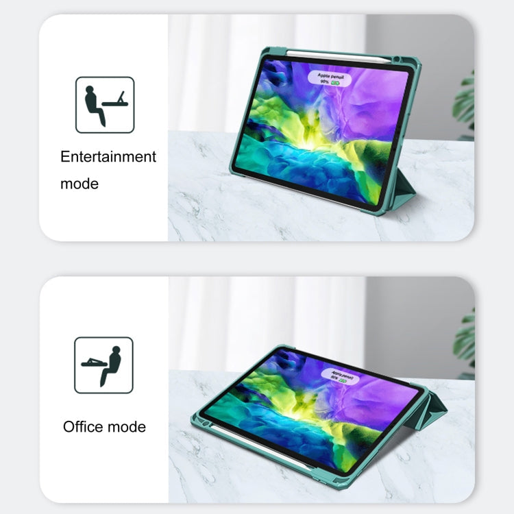Mutural Pinyue Series PC + TPU Horizontal Flip Leather Case with Holder & Pen Slot & Sleep / Wake-up Function, For iPad Pro 11 (2021) / (2020), For iPad Pro 12.9 2022 / 2021 / 2020, For iPad Pro 11 (2021), For iPad Pro 12.9 2022 / 2021