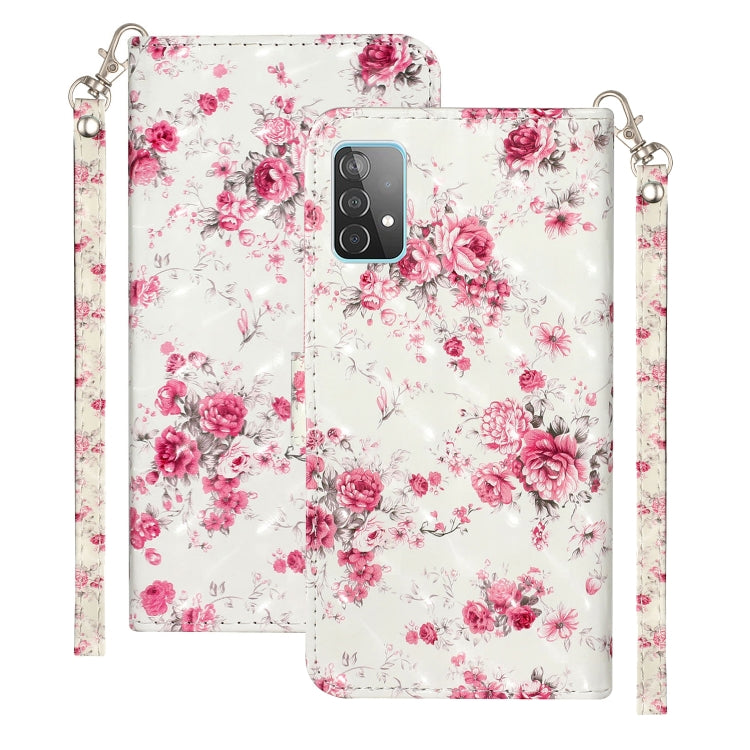 3D Pattern Horizontal Flip PU Leather Case with Holder & Card Slots & Wallet, For Samsung Galaxy A42 5G, For Samsung Galaxy A52 5G / 4G