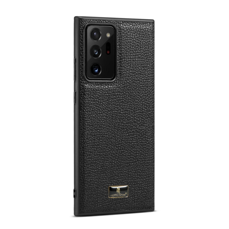 Fierre Shann Leather Texture Phone Back Cover Case, For Samsung Galaxy Note20 Ultra, For Samsung Galaxy S21 5G, For Samsung Galaxy S21+ 5G, For Samsung Galaxy S21 Ultra 5G, For OPPO Find X3