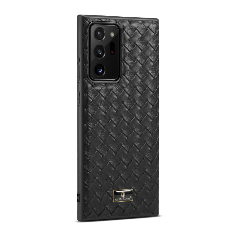 Fierre Shann Leather Texture Phone Back Cover Case, For Samsung Galaxy Note20 Ultra, For Samsung Galaxy S21 5G, For Samsung Galaxy S21+ 5G, For Samsung Galaxy S21 Ultra 5G, For OPPO Find X3