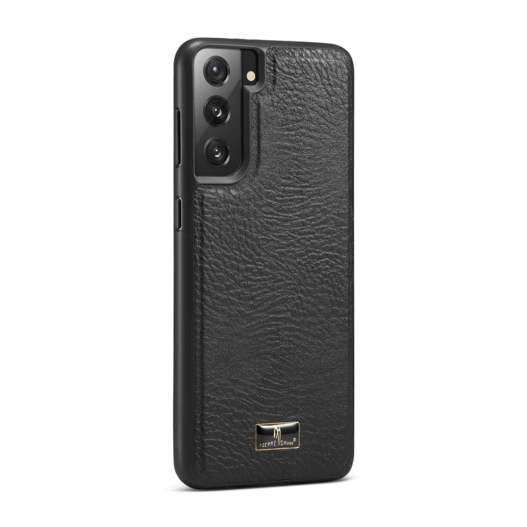 Fierre Shann Leather Texture Phone Back Cover Case, For Samsung Galaxy Note20 Ultra, For Samsung Galaxy S21 5G, For Samsung Galaxy S21+ 5G, For Samsung Galaxy S21 Ultra 5G, For OPPO Find X3