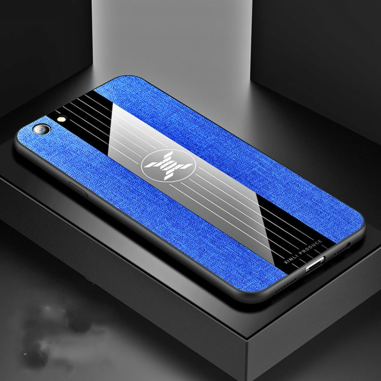 XINLI Stitching Cloth Textue Shockproof TPU Protective Case, For OPPO  A57, For OPPO A59, For OPPO A73, For  OPPO A83