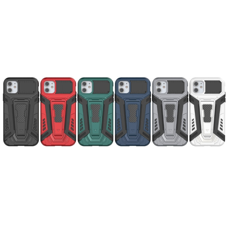 War Chariot Series Armor All-inclusive Shockproof PC + TPU Protective Case with Invisible Holder, For iPhone 11, For iPhone 11 Pro Max, For iPhone 12 / 12 Pro, For iPhone 12 Pro Max