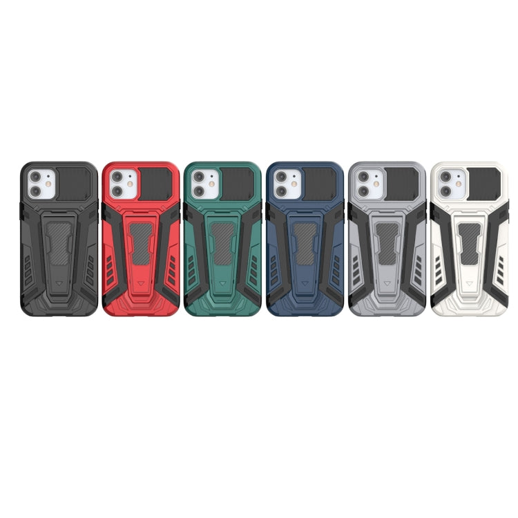 War Chariot Series Armor All-inclusive Shockproof PC + TPU Protective Case with Invisible Holder, For iPhone 12 mini, For iPhone 11 Pro
