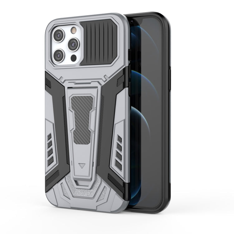 War Chariot Series Armor All-inclusive Shockproof PC + TPU Protective Case with Invisible Holder, For iPhone 11, For iPhone 11 Pro Max, For iPhone 12 / 12 Pro, For iPhone 12 Pro Max