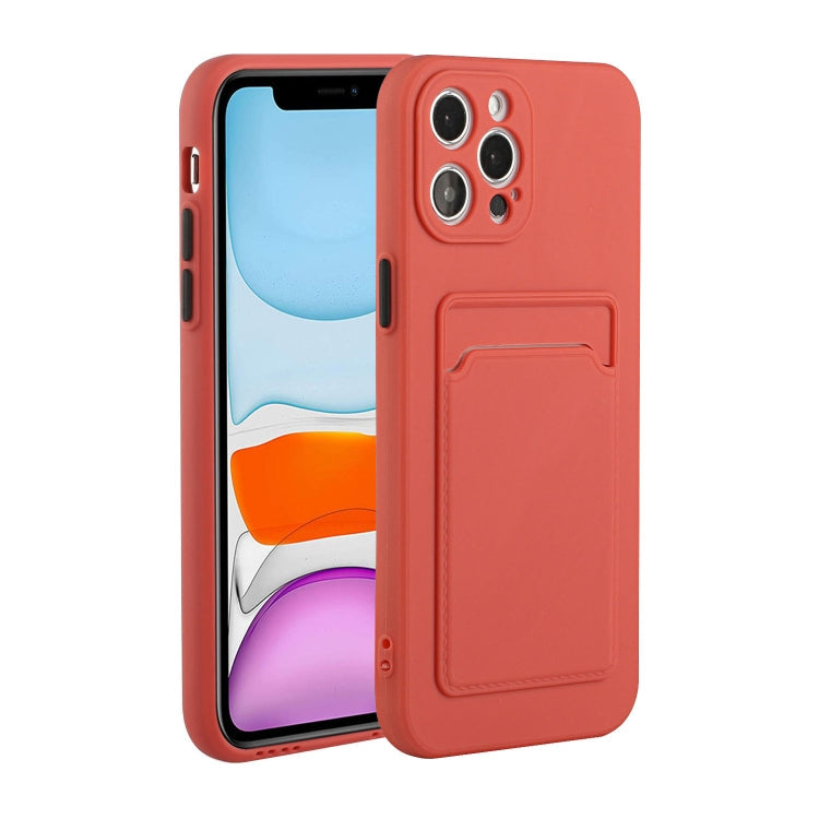 Card Slot Design Shockproof TPU Protective Case, For iPhone 12 Pro Max, For iPhone X / XS