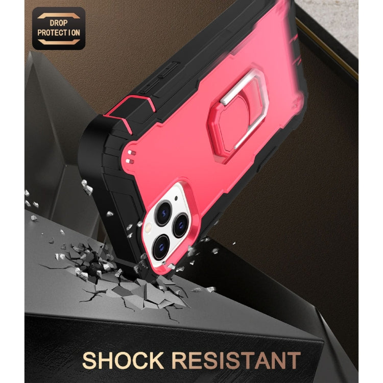 PC + Rubber 3-layers Shockproof Protective Case with Rotating Holder, For iPhone 11 Pro, For iPhone 11 Pro Max