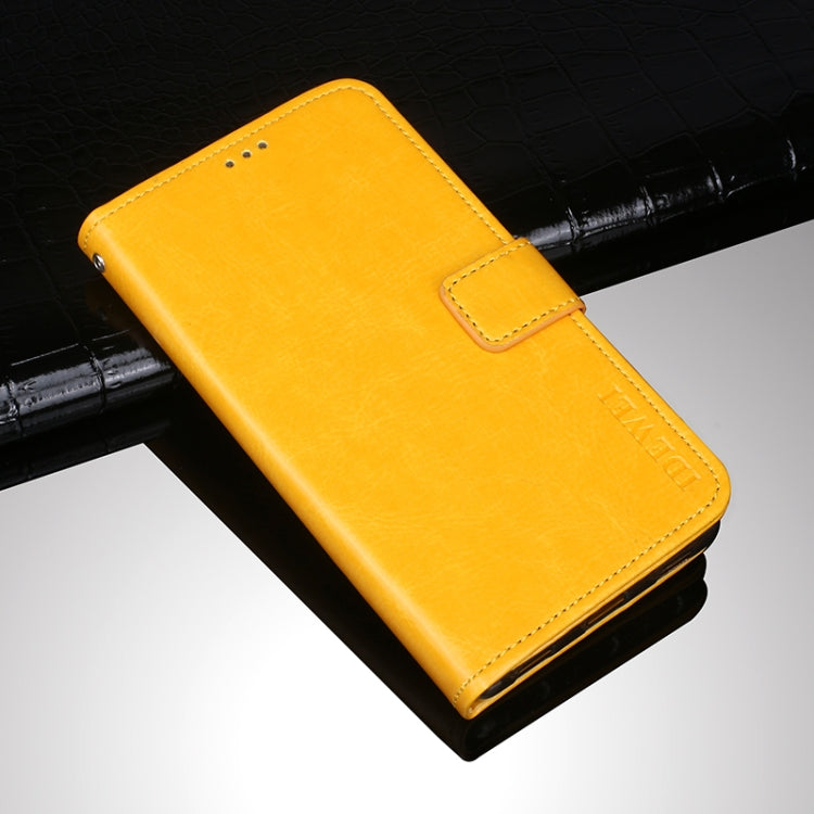idewei Crazy Horse Texture Horizontal Flip Leather Case with Holder & Card Slots & Wallet, For Umidigi Bison GT, For Honor Play 20