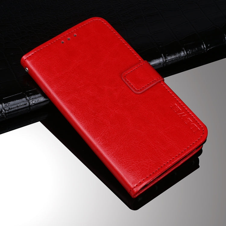 idewei Crazy Horse Texture Horizontal Flip Leather Case with Holder & Card Slots & Wallet, For Umidigi Bison GT, For Honor Play 20