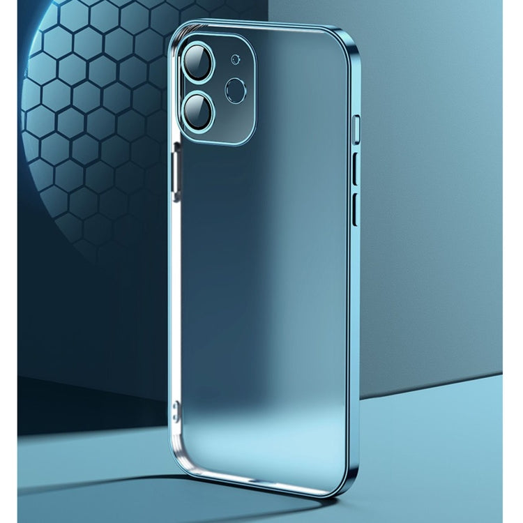 Anti-fingerprint Frosted Electroplating Protective Case with Camera Film, For iPhone 12 Pro Max, For iPhone 11 Pro Max, For iPhone 12, For iPhone 12 Pro, For iPhone 11, For iPhone 11 Pro