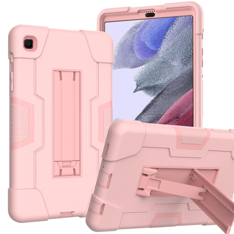 Contrast Color Robot Shockproof Silicone + PC Protective Case with Holder, For Samsung Galaxy Tab A7 Lite T225, For Samsung Galaxy Tab A7 10.4 (2020)