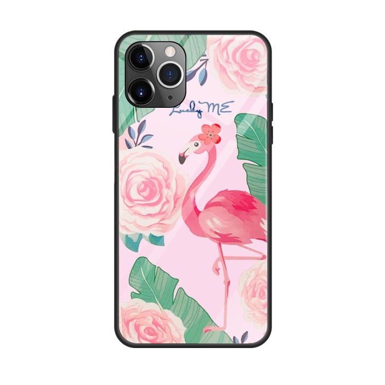 Colorful Painted Glass Case, For iPhone 11