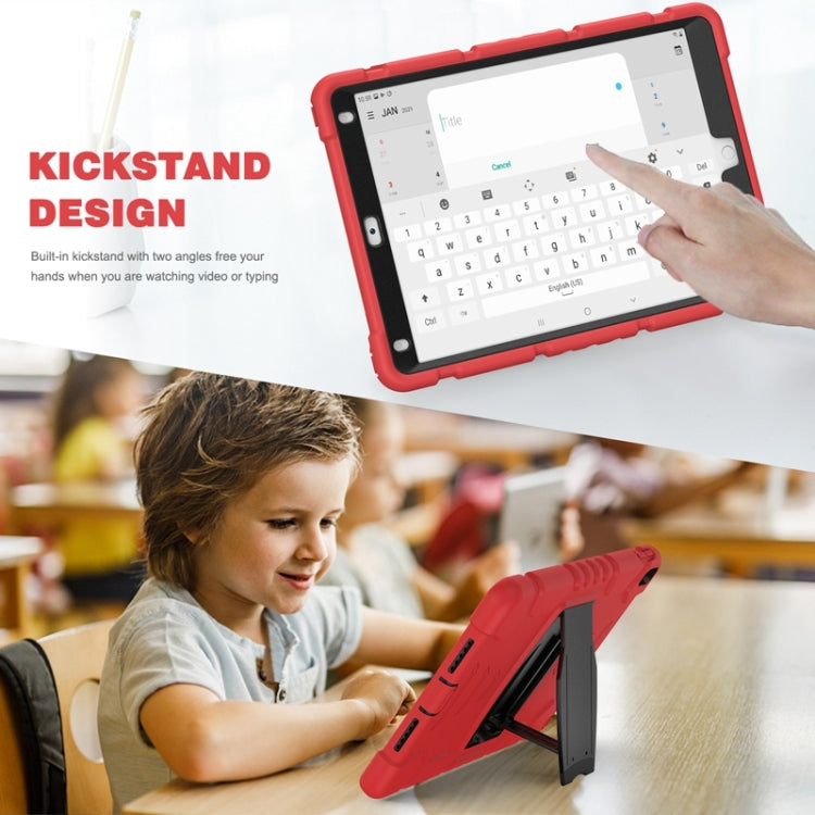 3-Layer Protection  Screen Frame + PC + Silicone Shockproof Combination Case with Holder, For iPad Pro 10.5 (2019) / (2017)