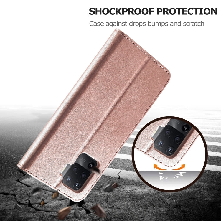 LC.IMEEKE Calf Texture Horizontal Flip Leather Case, with Holder & Card Slots & Wallet, For OPPO F19 Pro/A94 4G/Reno 5F