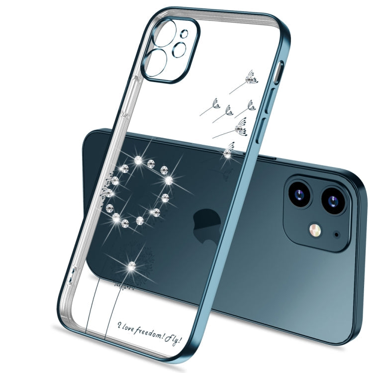 Ultra-thin Electroplating Dandelion Pattern Protective Case, For iPhone 12 Pro Max, For iPhone 12 Pro, For iPhone 12