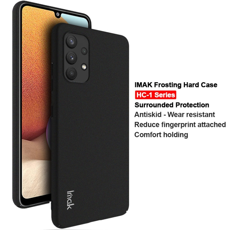 For Samsung Galaxy A32 4G EU Version IMAK HC-1 Series Frosted Hard Case(Black)