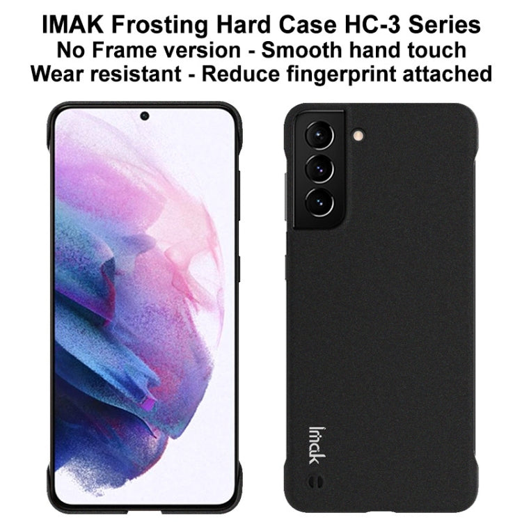 For Samsung Galaxy S21+ 5G IMAK HC-3 Series Frosted Hard Case(Black)