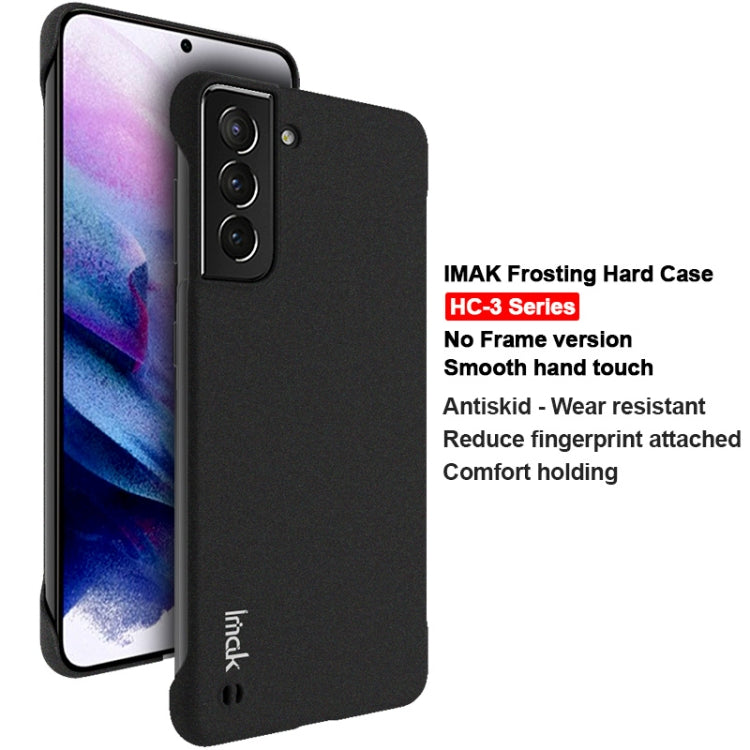 For Samsung Galaxy S21+ 5G IMAK HC-3 Series Frosted Hard Case(Black)