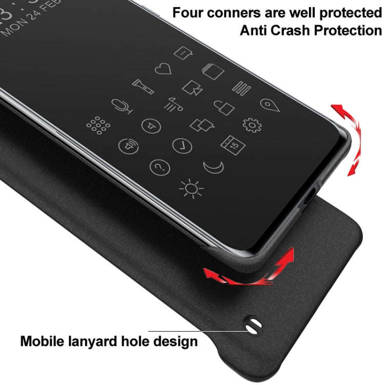 For Samsung Galaxy S21+ 5G IMAK HC-3 Series Frosted Hard Case(Black)