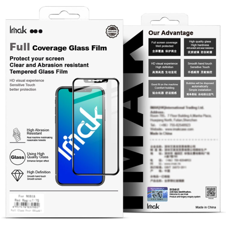 For Google Pixel 6 IMAK 9H Surface Hardness Full Screen Tempered Glass Film Pro+ Series