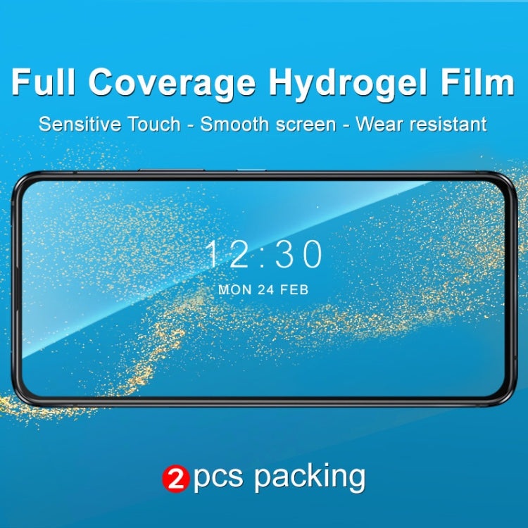 For Asus Zenfone 8 Flip 2 PCS IMAK Curved Full Screen Hydrogel Film Front Protector