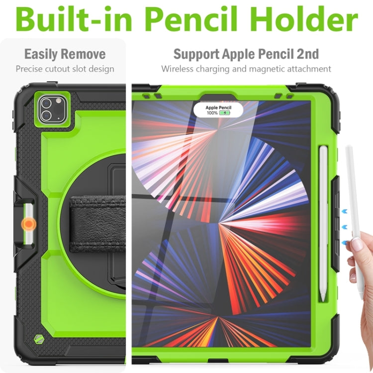 iPad Pro 12.9 Shockproof Silicone + PC Protective Case with Holder