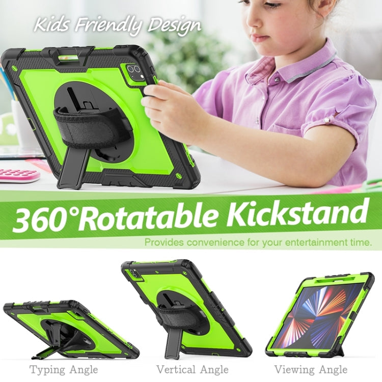 iPad Pro 12.9 Shockproof Silicone + PC Protective Case with Holder