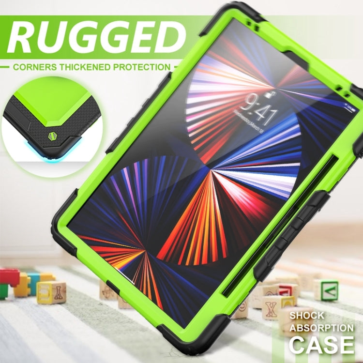 iPad Pro 12.9 Shockproof Silicone + PC Protective Case with Holder
