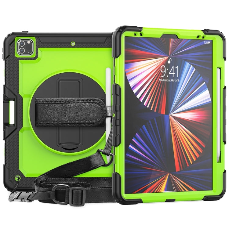 iPad Pro 12.9 Shockproof Silicone + PC Protective Case with Holder