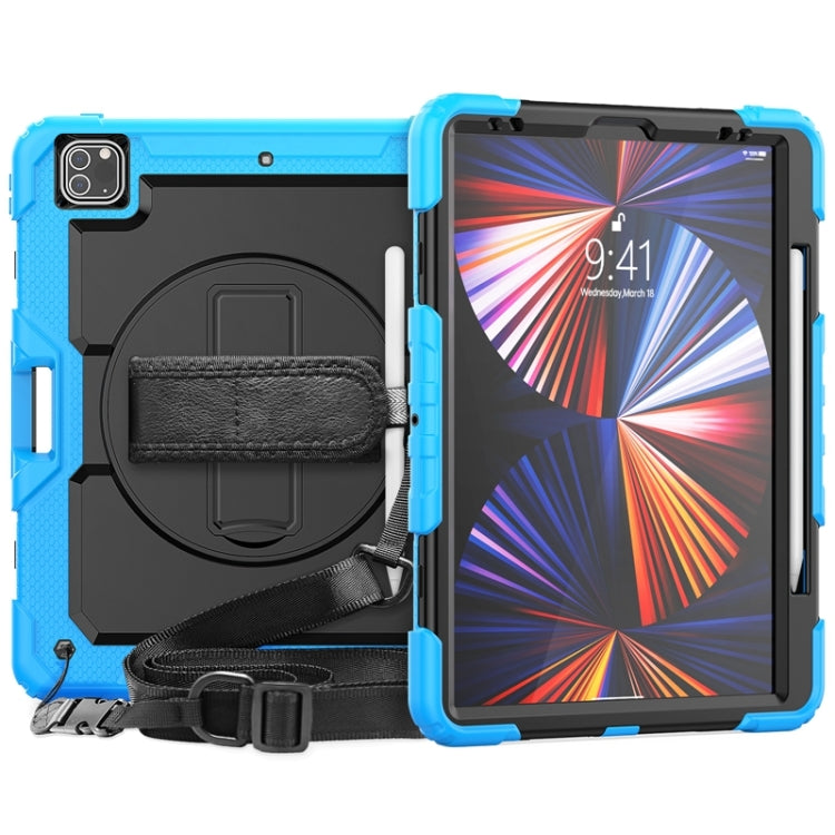iPad Pro 12.9 Shockproof Silicone + PC Protective Case with Holder