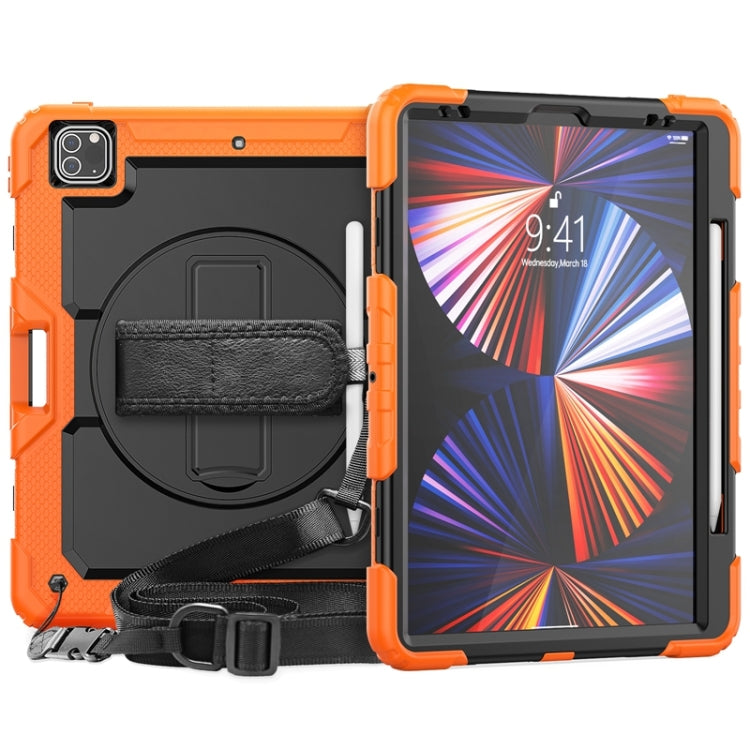 iPad Pro 12.9 Shockproof Silicone + PC Protective Case with Holder