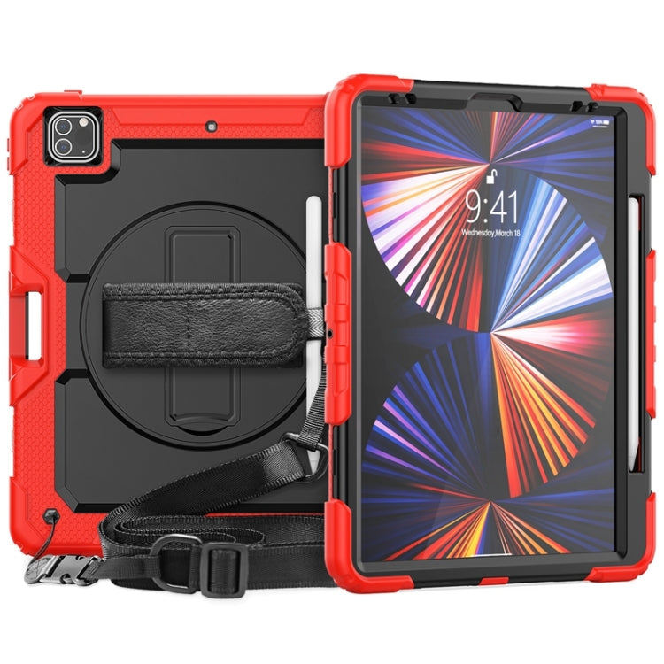 iPad Pro 12.9 Shockproof Silicone + PC Protective Case with Holder