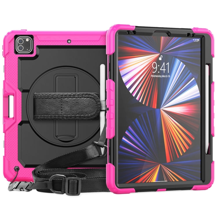 iPad Pro 12.9 Shockproof Silicone + PC Protective Case with Holder