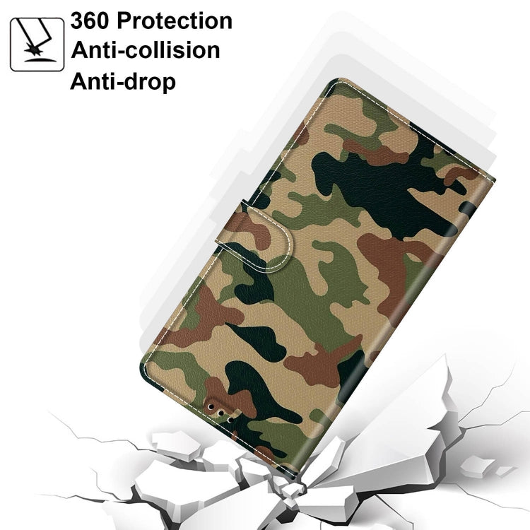For Xiaomi Redmi Note 8 Pro Voltage Coloured Drawing Magnetic Clasp Horizontal Flip PU Leather Case with Holder & Card Slots(C12 Green Yellow Camouflage)