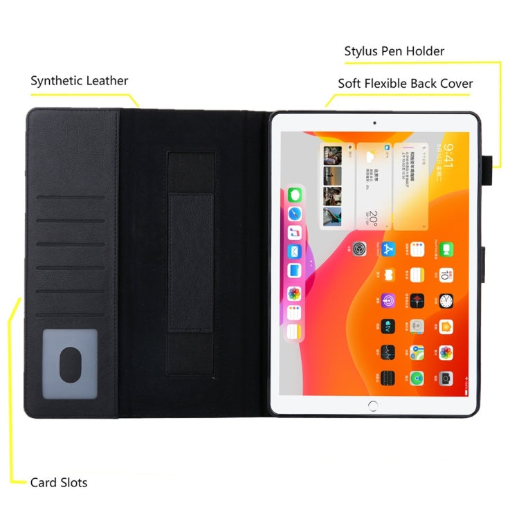 Business Style Horizontal Flip Leather Case with Holder & Card Slot & Photo Frame & Wallet & Hand Strap & Sleep / Wake-up Function, For iPad Pro 11 inch （2018）