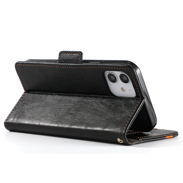 CaseNeo Business Splicing Dual Magnetic Buckle Horizontal Flip PU Leather Case with Holder & Card Slots & Wallet, For iPhone 12 mini, For iPhone 12 / 12 Pro, For iPhone 12 Pro Max, For iPhone 11 Pro