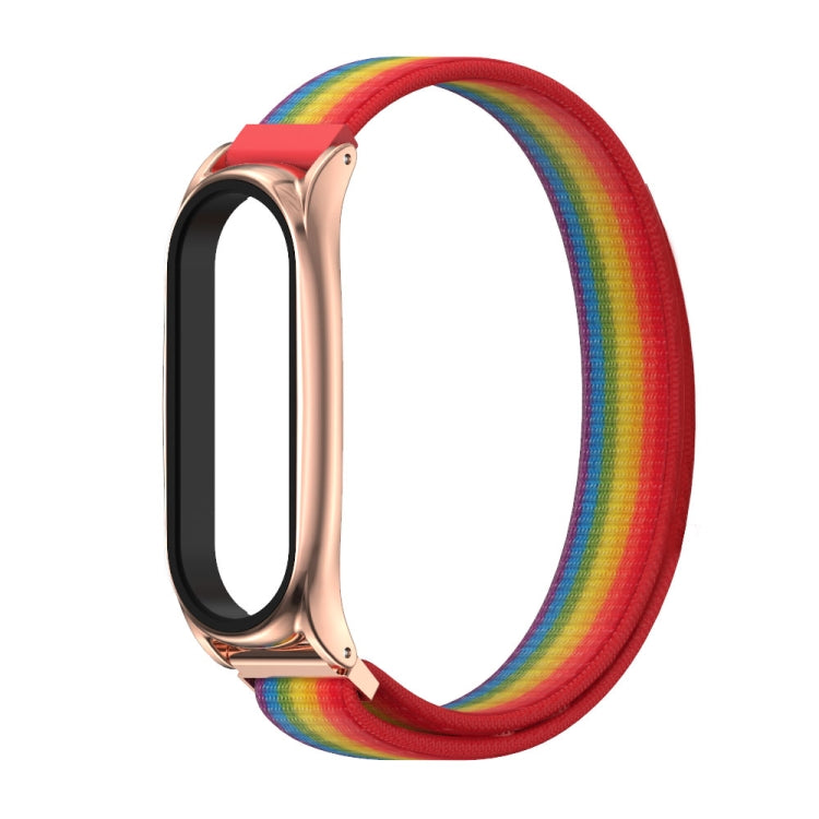 For Xiaomi Mi Band 6 / 5 / 4 / 3 Mijobs Nylon Loop Plus Strap Replacement Watchband