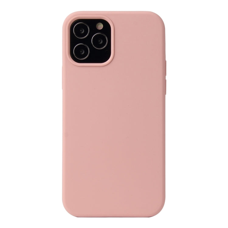 Solid Color Liquid Silicone Shockproof Protective Case, For iPhone 13