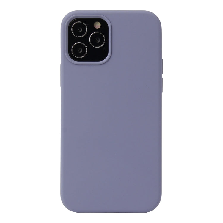Solid Color Liquid Silicone Shockproof Protective Case, For iPhone 13 Pro