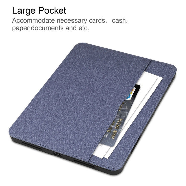 Cloth Texture TPU Horizontal Flip Leather Case with Pen Slot & Holder, For iPad Pro 11 inch 2021 / 2020 / 2018