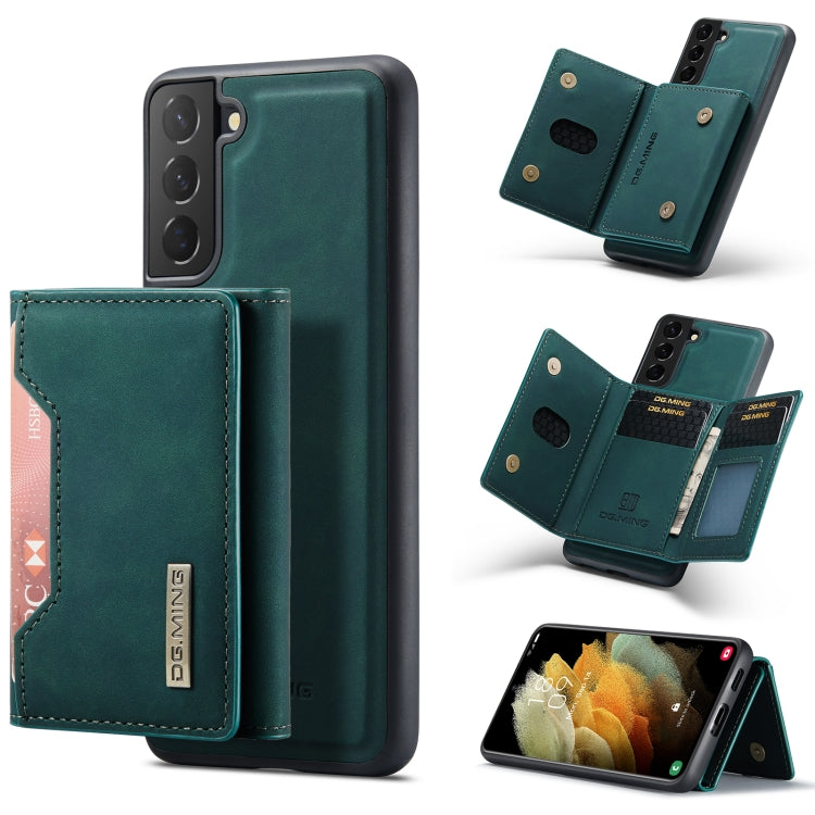 DG.MING M2 Series 3-Fold Multi Card Bag Back Cover Shockproof Case with Wallet & Holder Function, For Samsung Galaxy S21, For Samsung Galaxy S21 FE, For Samsung Galaxy S21+