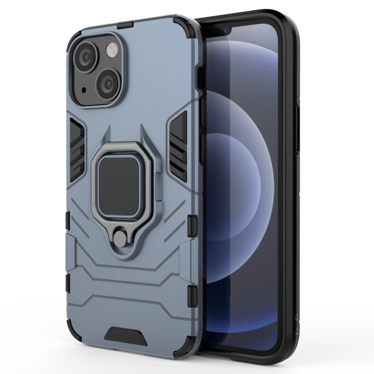 Shockproof PC + TPU Protective Case with Magnetic Ring Holder, For iPhone 13 mini, For iPhone 13, For iPhone 13 Pro, For iPhone 13 Pro Max