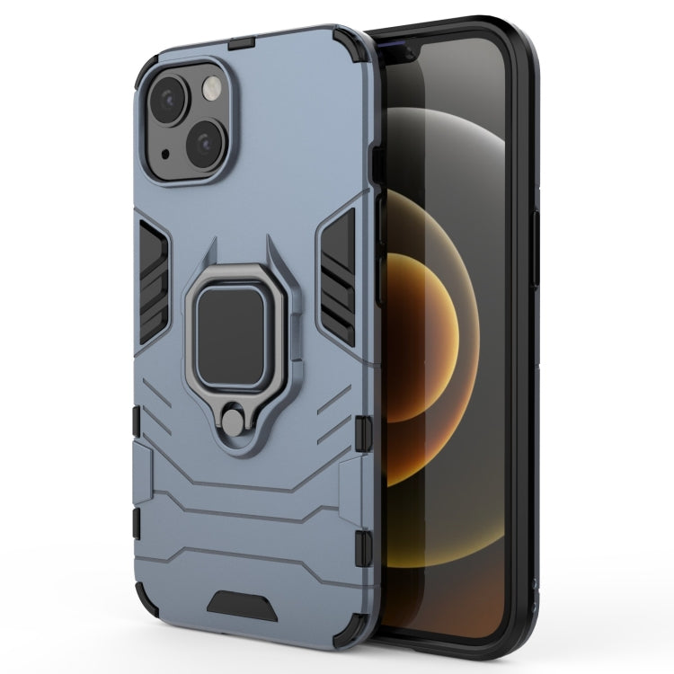 Shockproof PC + TPU Protective Case with Magnetic Ring Holder, For iPhone 13 mini, For iPhone 13, For iPhone 13 Pro, For iPhone 13 Pro Max