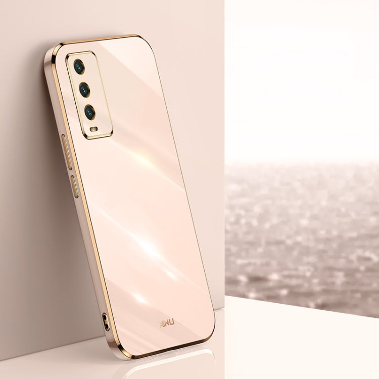 XINLI Straight Edge 6D Electroplate TPU Phone Case, For Xiaomi Redmi Note 8 Pro, For Xiaomi Redmi Note 9 4G, For Xiaomi Redmi Note 9 5G