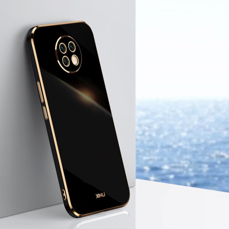 XINLI Straight Edge 6D Electroplate TPU Phone Case, For Xiaomi Redmi Note 8 Pro, For Xiaomi Redmi Note 9 4G, For Xiaomi Redmi Note 9 5G