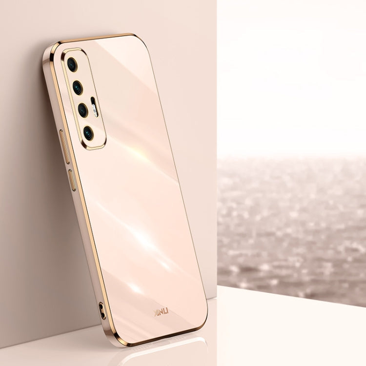 XINLI Straight Edge 6D Electroplate TPU Phone Case, For Xiaomi Mi 10 5G, For Xiaomi Mi 10S, For Xiaomi Mi 10T Lite 5G
