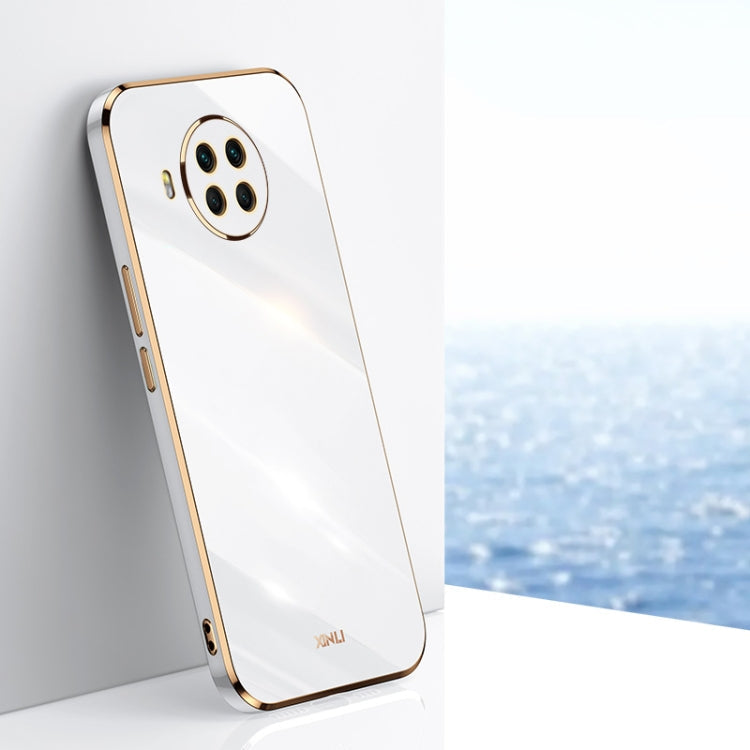 XINLI Straight Edge 6D Electroplate TPU Phone Case, For Xiaomi Mi 10 5G, For Xiaomi Mi 10S, For Xiaomi Mi 10T Lite 5G