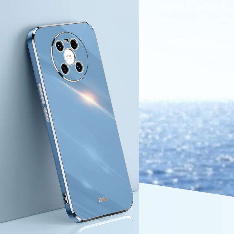 XINLI Straight Edge 6D Electroplate TPU Phone Case, For Huawei Mate 30, For Huawei Mate 30 Pro, For Huawei Mate 40